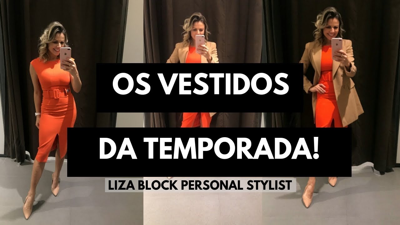 Vestidos Tend&ecirc;ncia 2019: Direto das Araras! I Liza Block