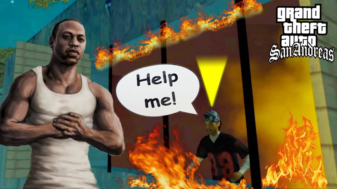 Help By Girl - GTA San Andreas Game 