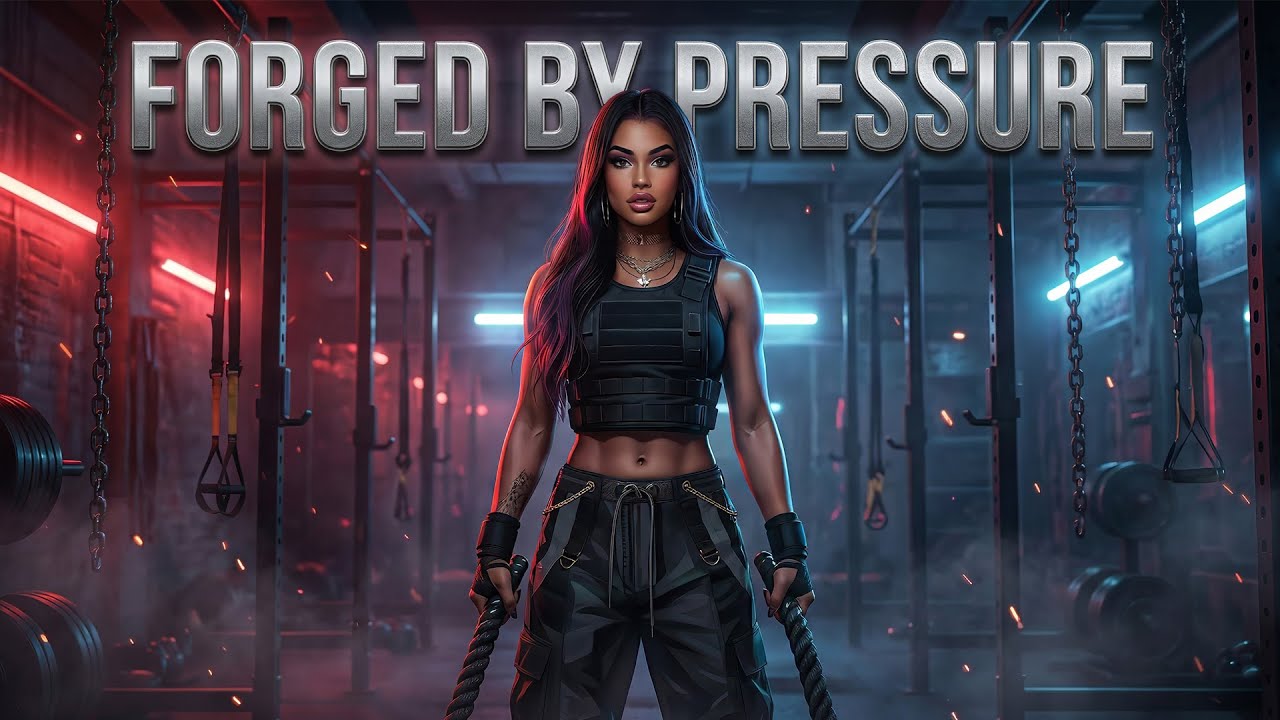 FORGED BY PRESSURE — Hard Gym Motivation Hip Hop | Discipline • Strength • Focus
