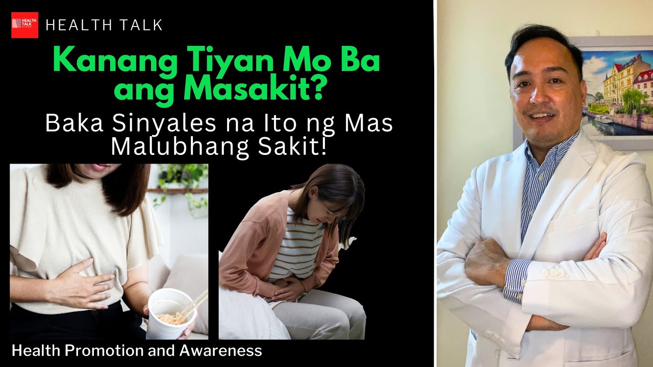 Kanang Tiyan Mo Ba  ang Masakit? Baka Sinyales na Ito ng Mas Malubhang Sakit!