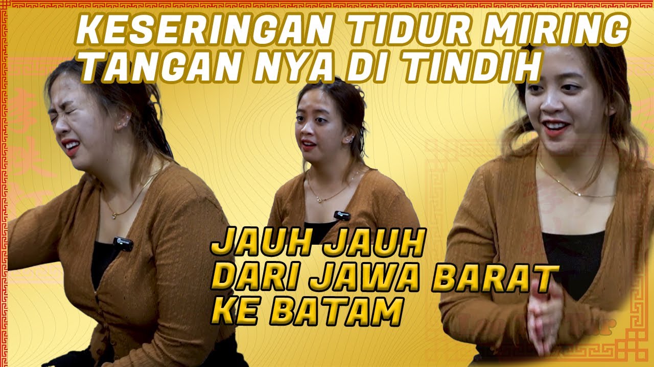 KESERINGAN TIDUR MIRING JADI PEGEL SEMUA TANGAN NYA DARI JAKARTA