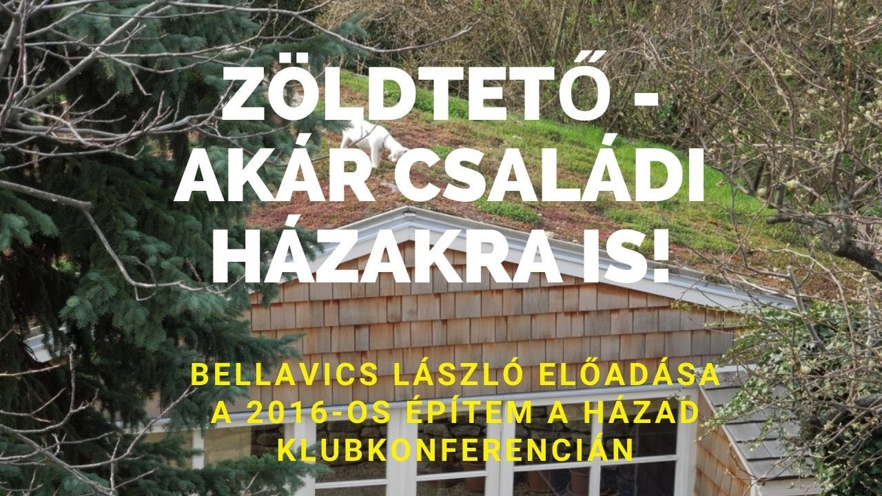 Zöldtetők családi házakra is?