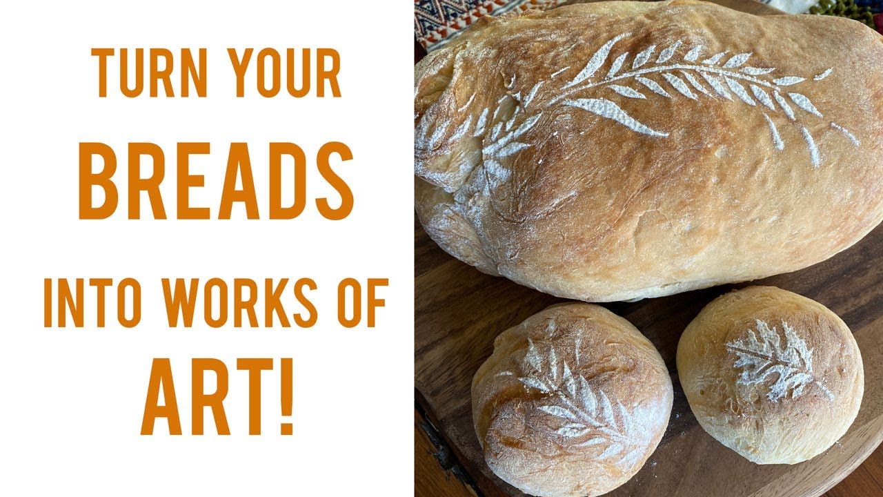 Day 23 - Turn Your Breads Into Works of Art - Stencil It! | 30 Days of Stencils