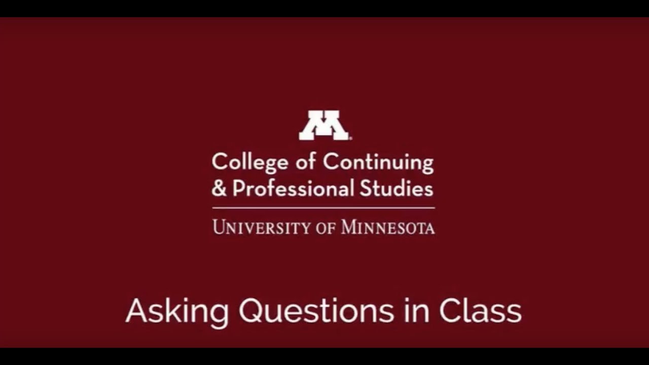 English Tips for International Students: Asking Questions in Class