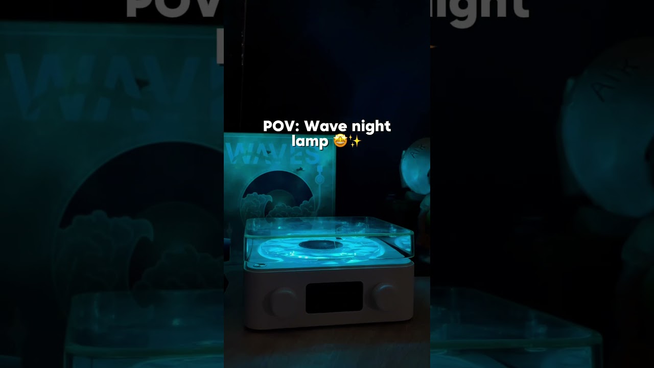 Change your light room with the waves 🤩 