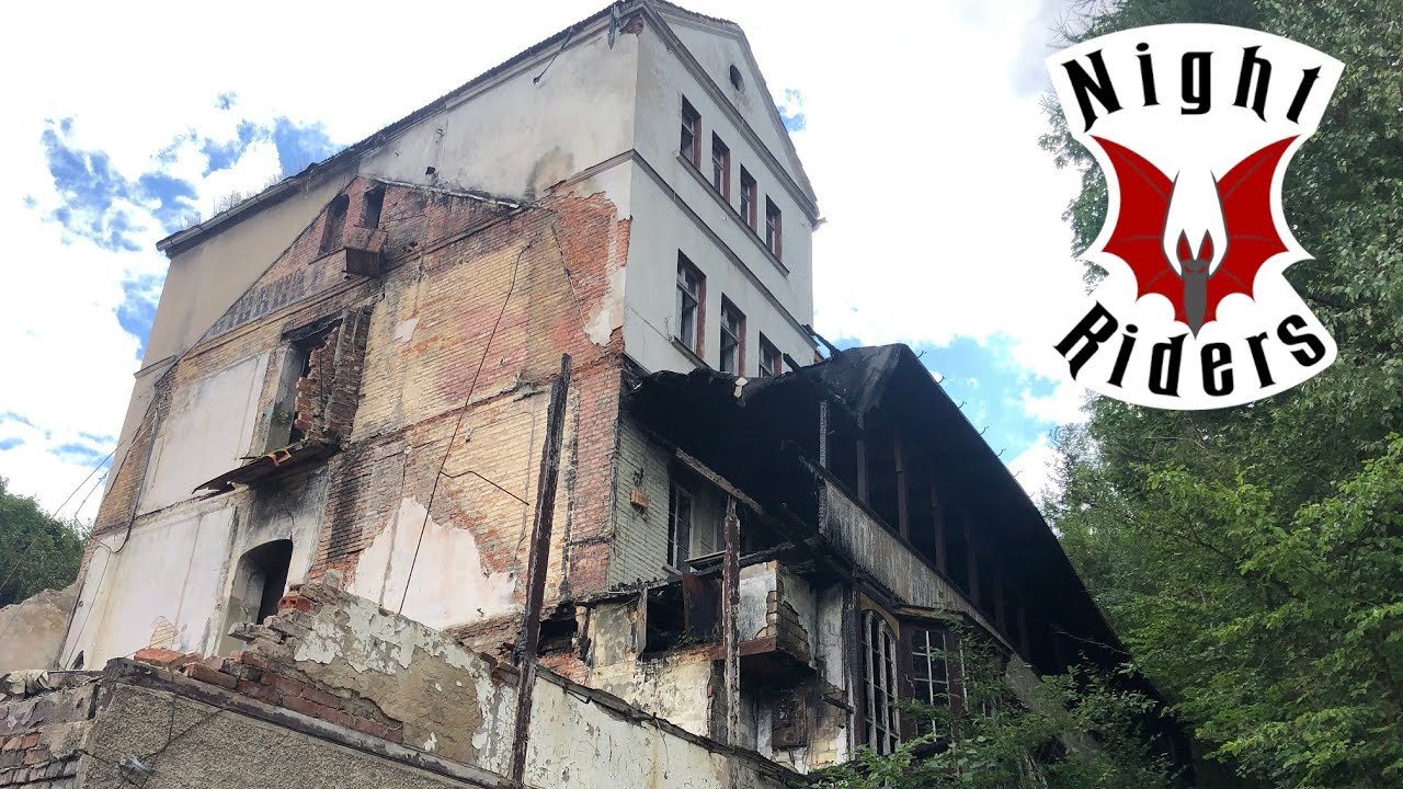 Lost Place: das verlassene Hotel in Mägdesprung bei Harzgerode, Harz - Night Riders Urbex