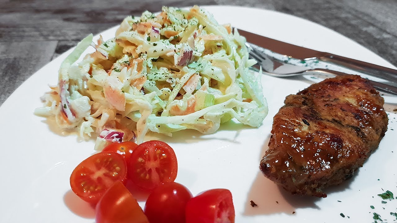 Američka kupus salata - Coleslaw - American coleslaw - Bebina kuhinja - Domaći video recept