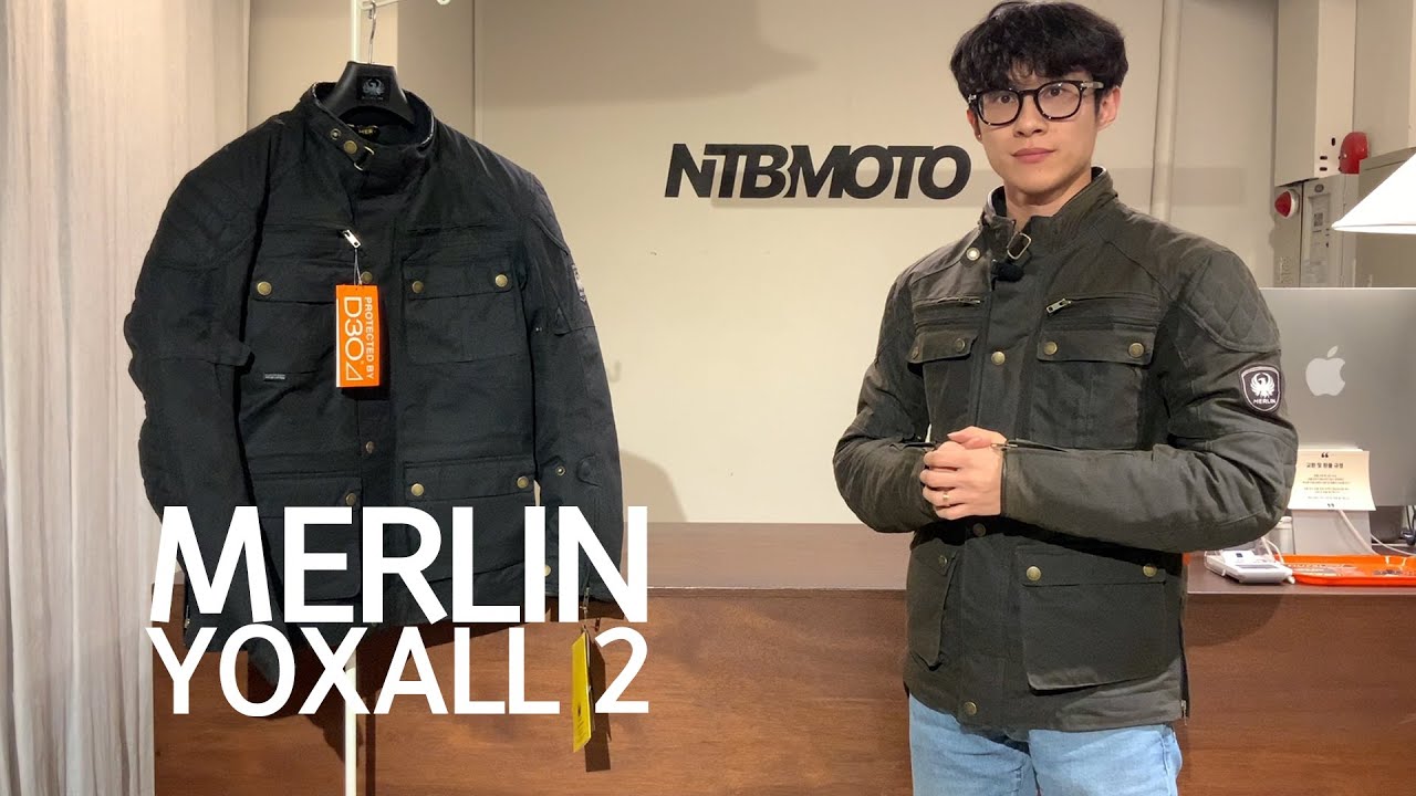 MERLIN 멀린 YOXALL 2 욕스올 왁스 코튼 클래식 바이크 자켓 추천