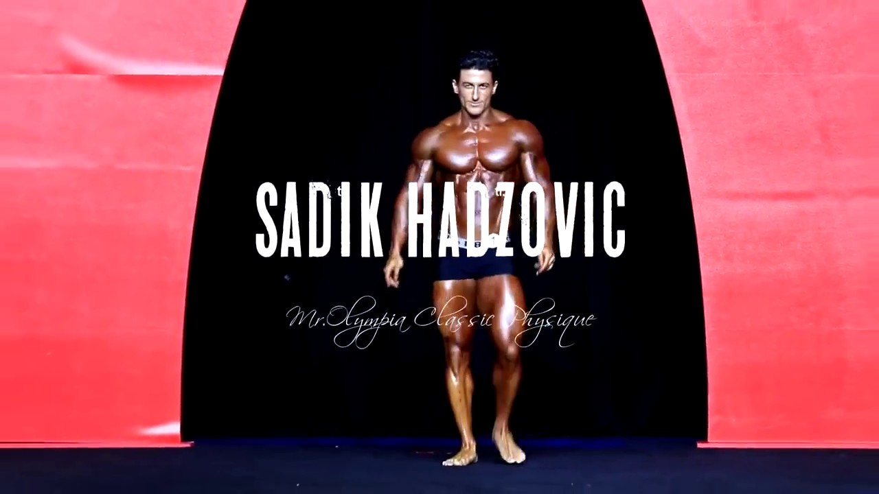 Sadik Hadzovic Mr.Olympia Classic Physique posing 2016