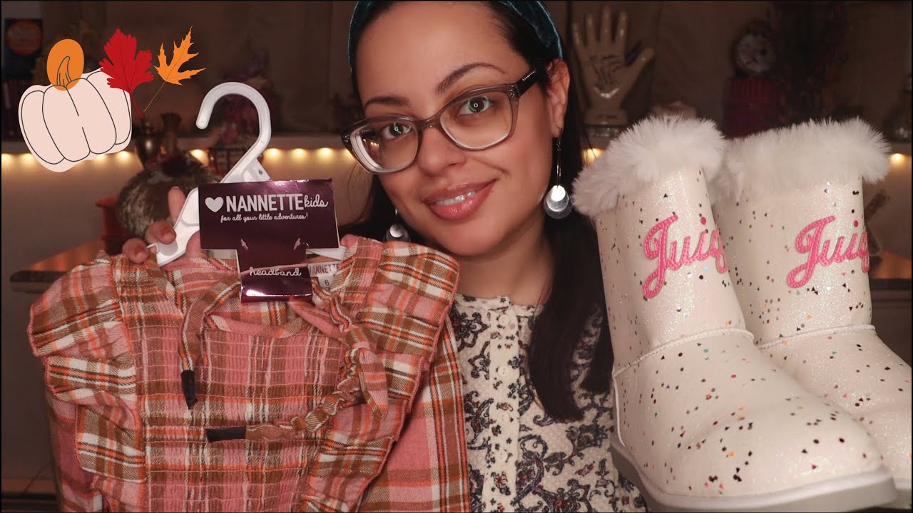 ASMR| Cozy Fall Fashion Haul 🍂 (over explaining, fabric sounds, tag tapping &tracing)