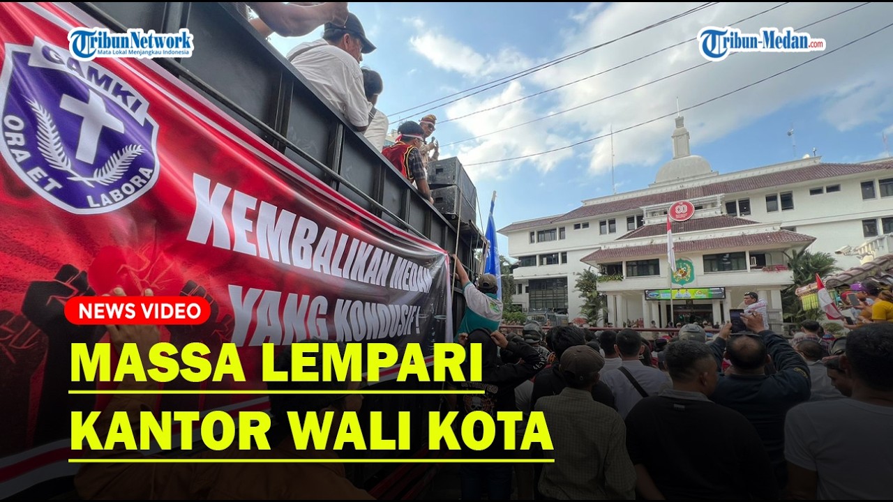 PEDAGANG BABI Marah❗ Wali Kota Rico Waas tak Temui Massa