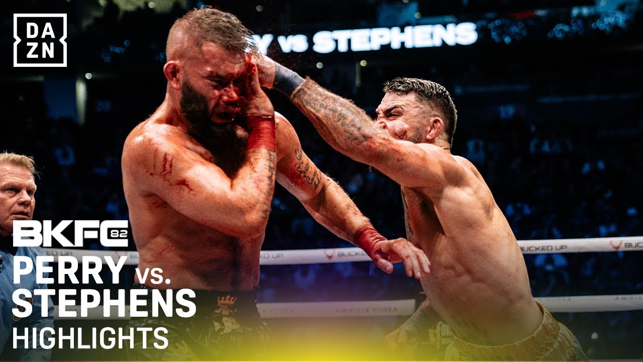 Mike Perry vs. Jeremy Stephens | BKFC 82 Fight Highlights