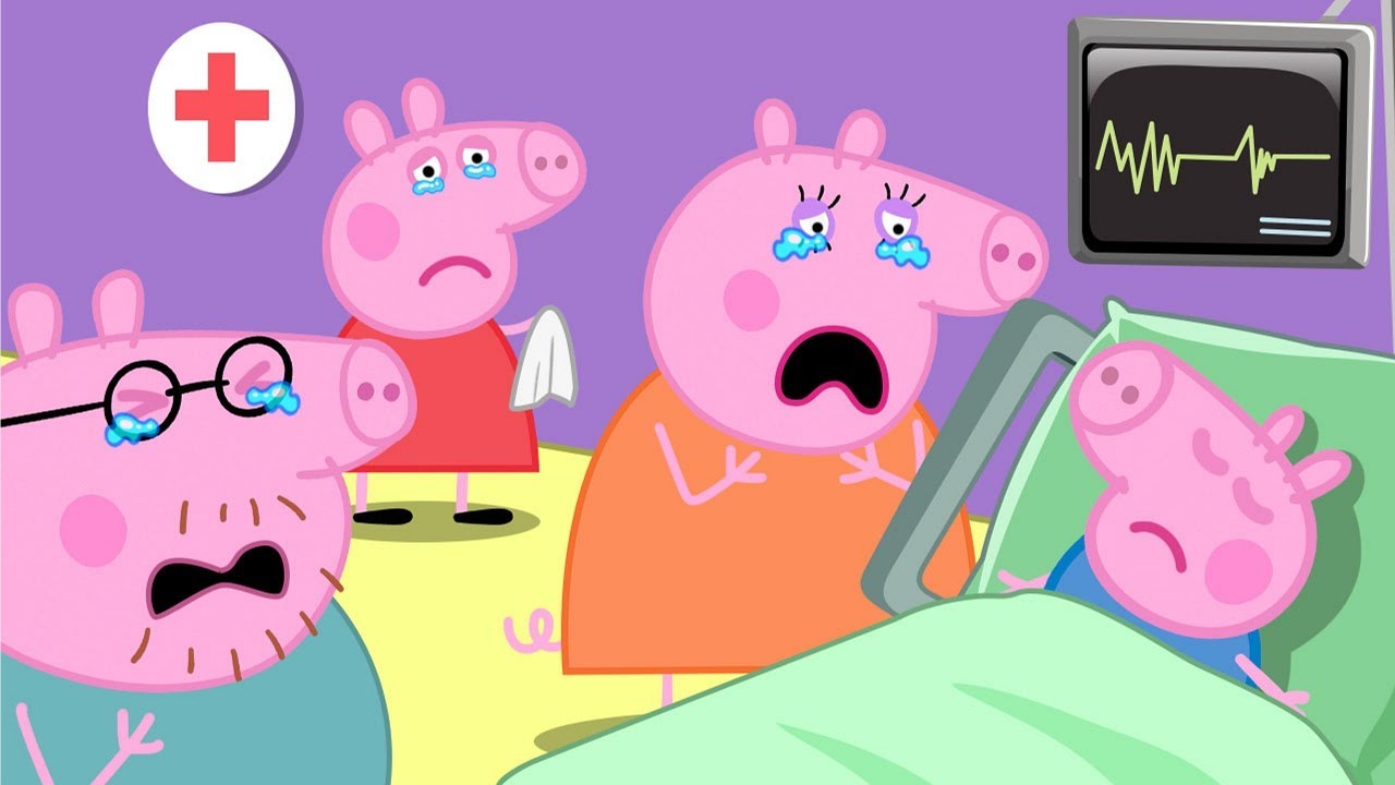 Praying for George to get well soon | Peppa Pig Funny Animation