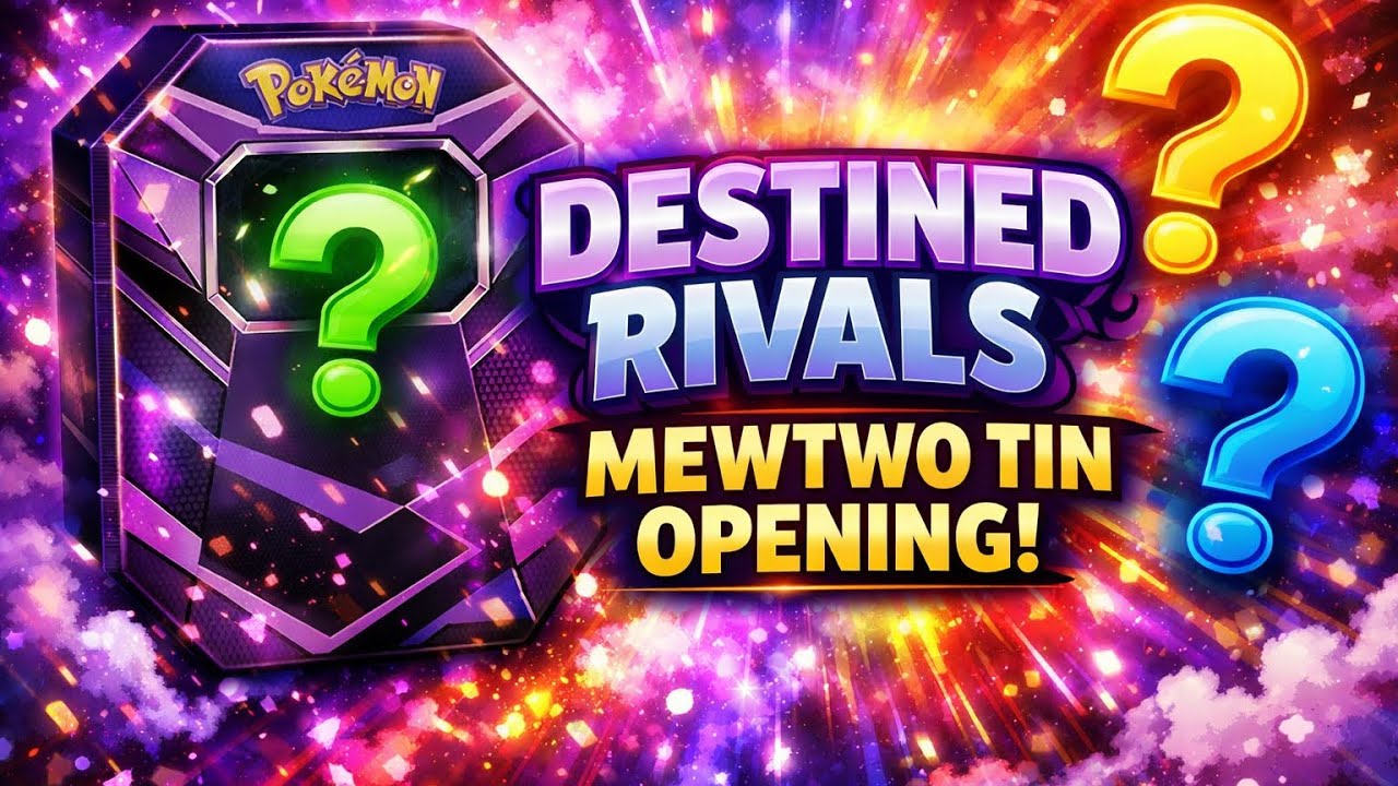 I Opened a MEWTWO Destined Rivals Tin… I Wasn’t Ready 😳