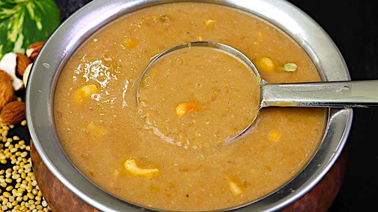 பாசி பருப்பு பாயாசம் சுவையா ஒருமுறை இப்படி செஞ்சு பாருங்க👌| pasi paruppu payasam recipe in tamil