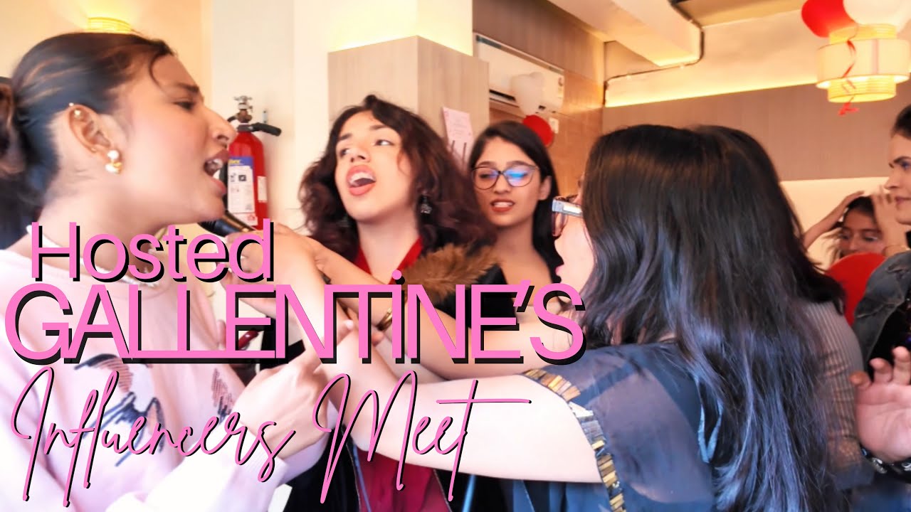 Gallentine’s Soirée Influencer Meet By My Agency 