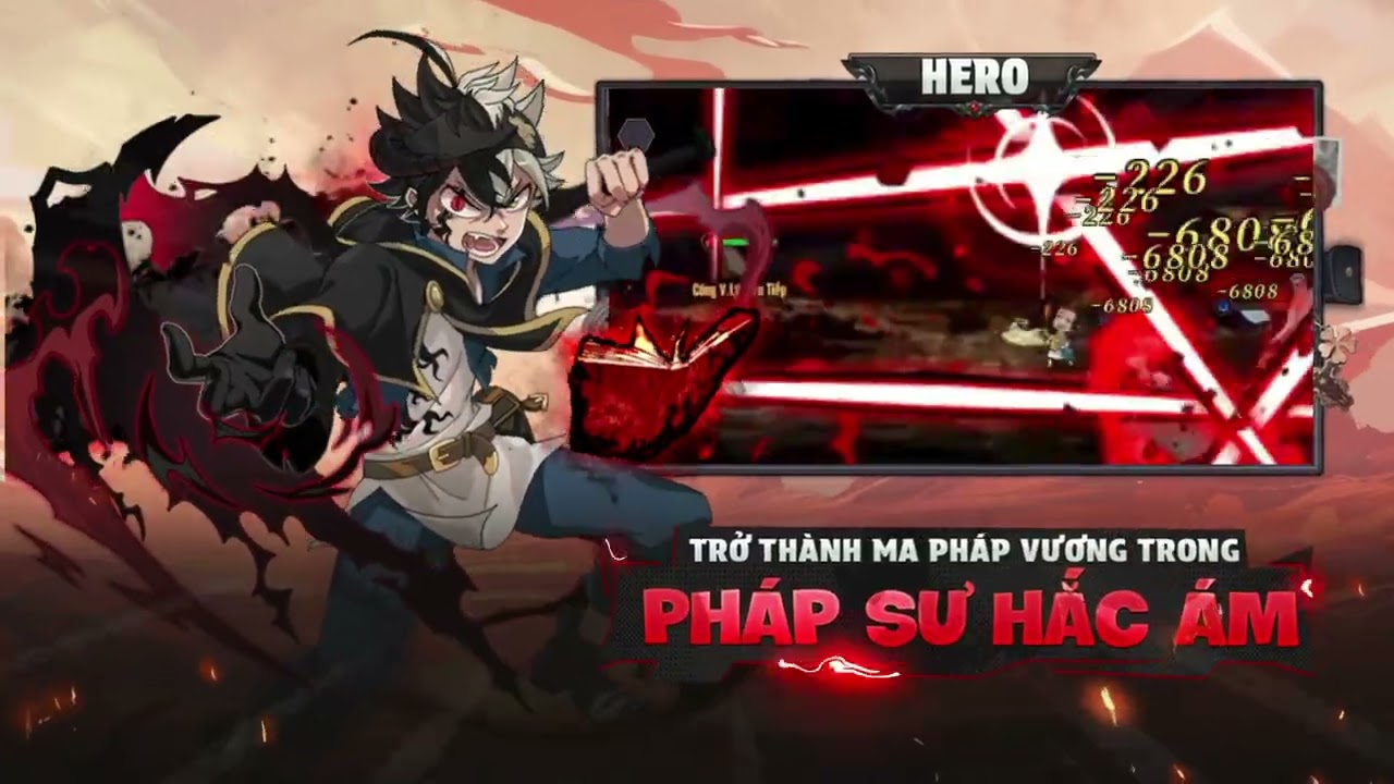 Game Anime không thể bỏ qua | Pháp Sư Hắc Ám - Game Black Clover đầu tiên tại Việt Nam 1