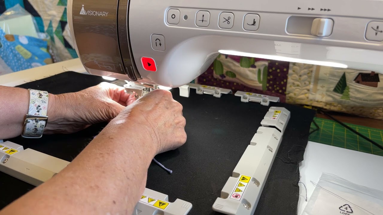 Luminaire/Solaris Upgrade 3: Couching Letters in Embroidery