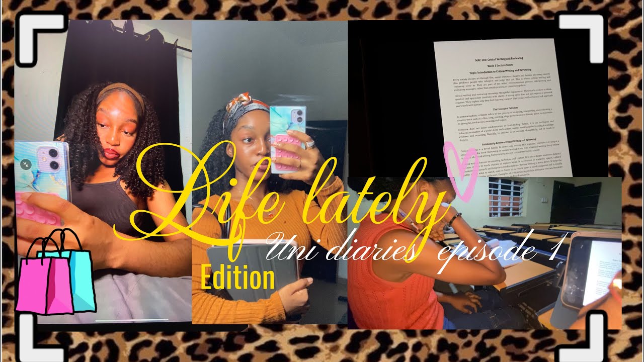 LIFE LATELY| FRIENDS| UNI| 
