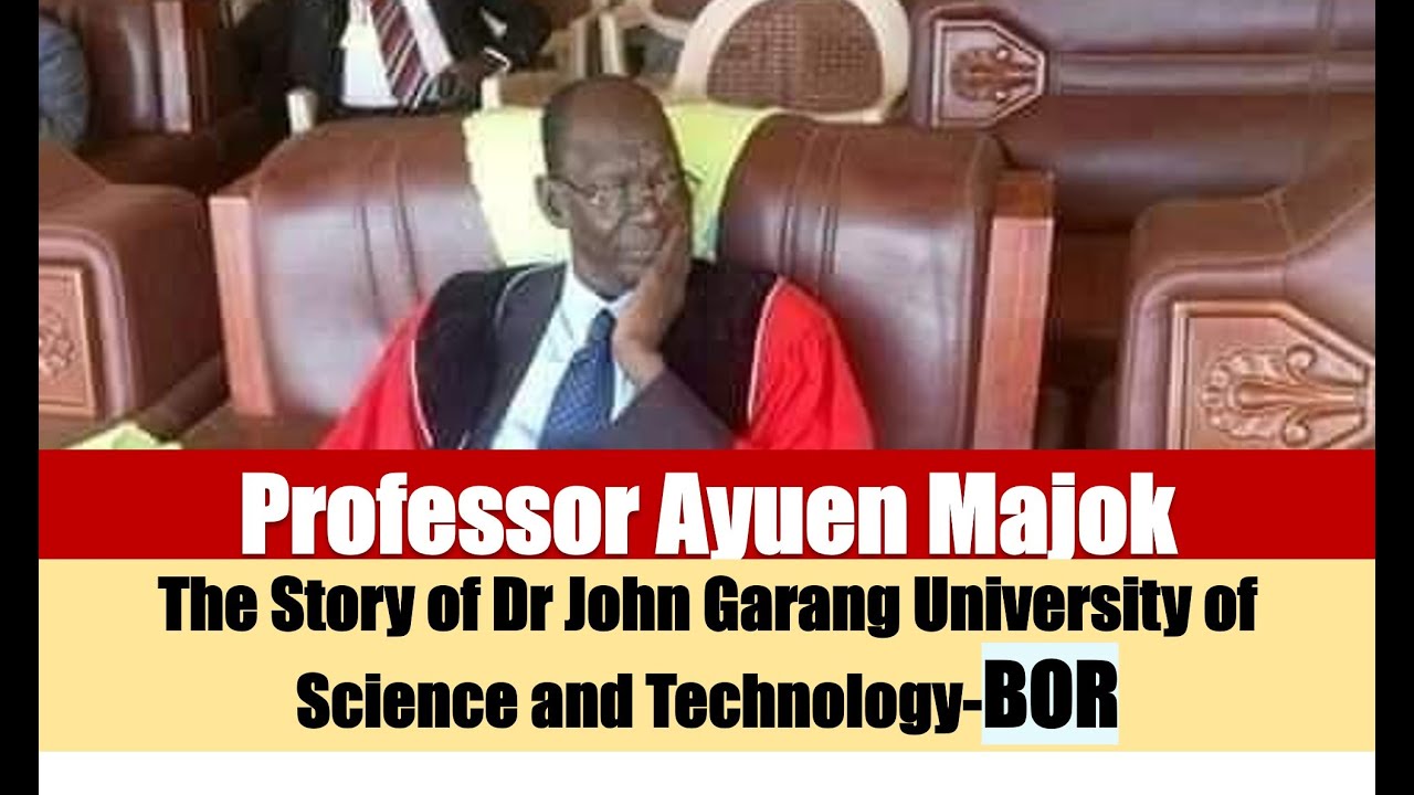 Dr Ayuen Majok speech about Dr John Garang University of Science and Technology 14/08/2009-Melbourne