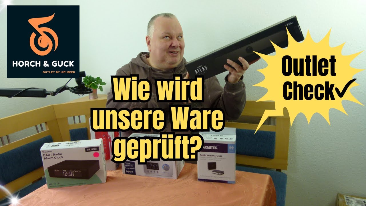So testet Horch & Guck seine Outlet HiFi-Produkte &ndash; Ein Blick hinter die Kulissen mit J&uuml;rgen Beer! ✅