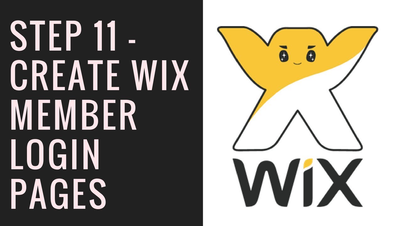 Step 11 - Create Wix Member Login Pages | Master Wix - Create a Wix Website in 1 hour