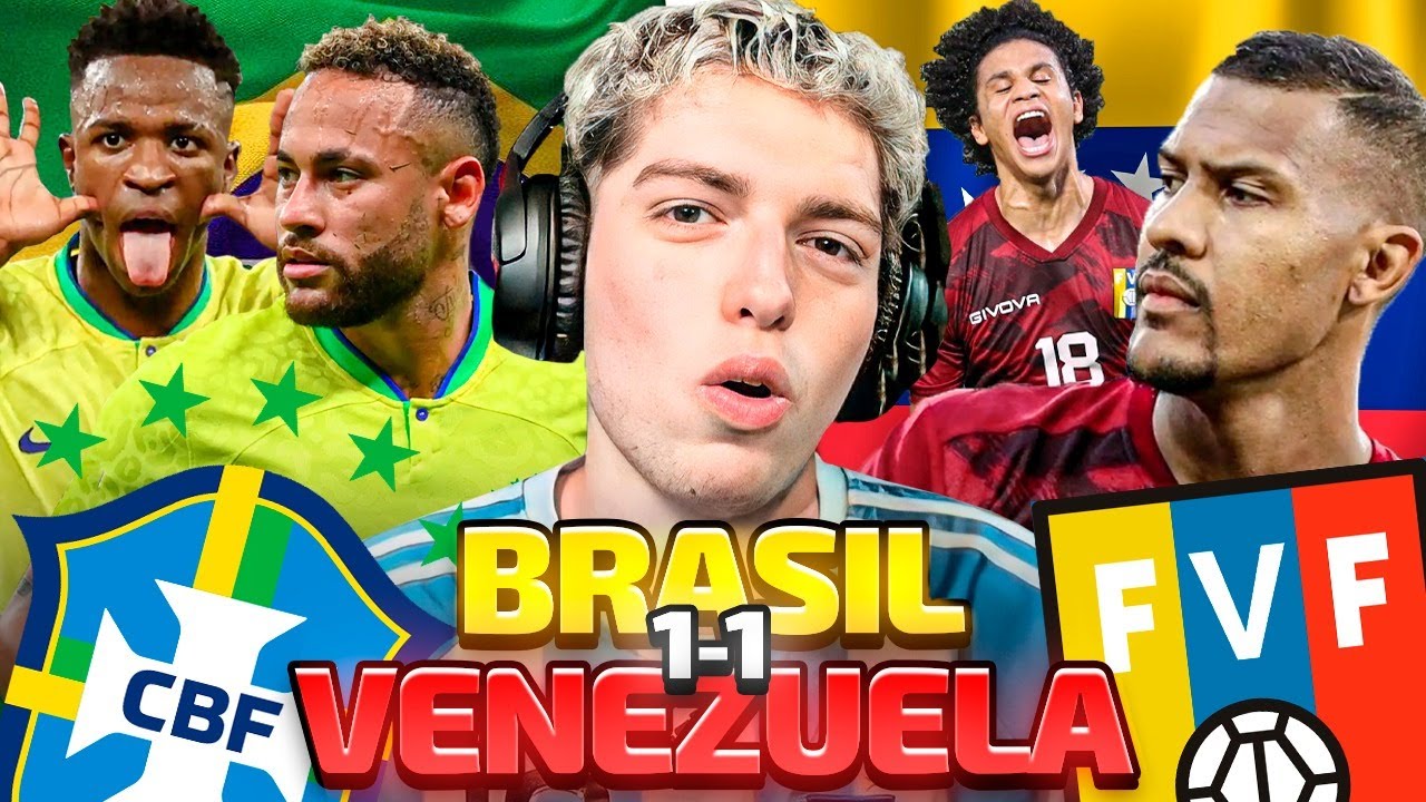 DAVOO XENEIZE REACCIONA A BRASIL 1 VENEZUELA 1 (2023) - ELIMINATORIAS SUDAMERICANAS