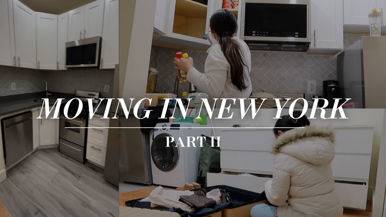 MOVING IN NEW YORK: officially moving in, unpacking, feeling behind in the new year, + more!