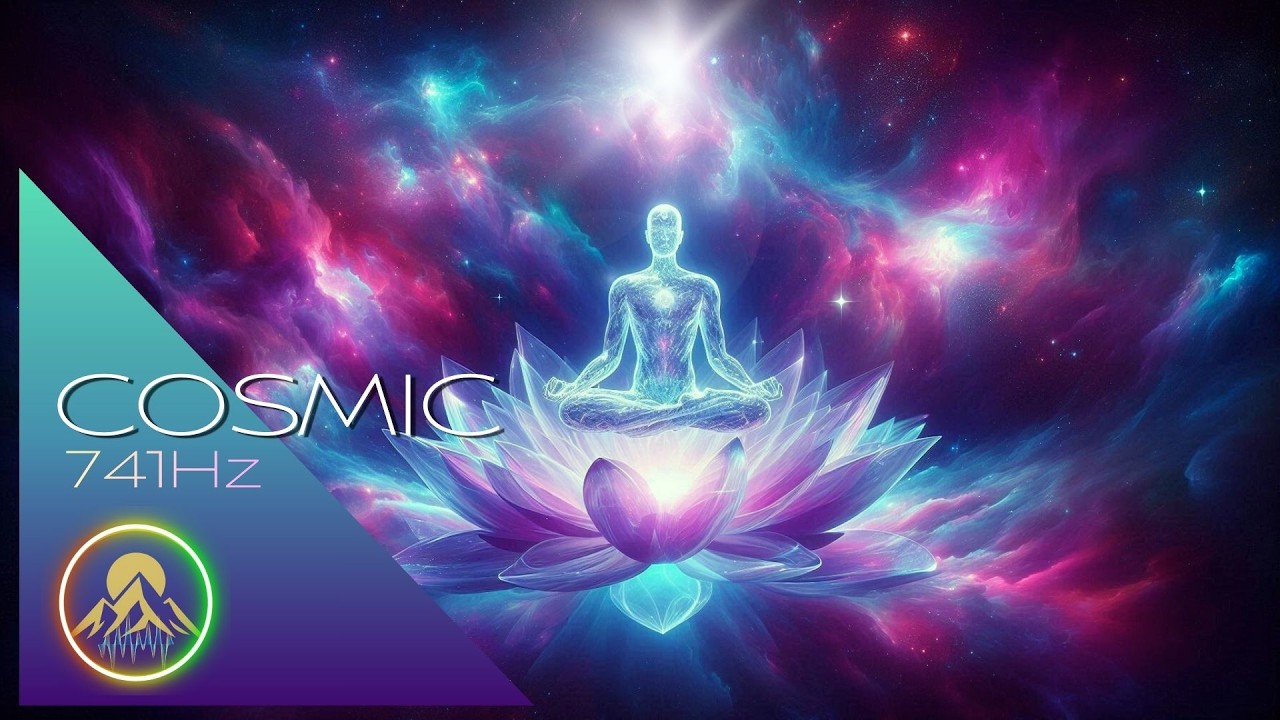 Solfeggio 1 hour Healing Tones for Inner Peace | Cosmic 741 Hz