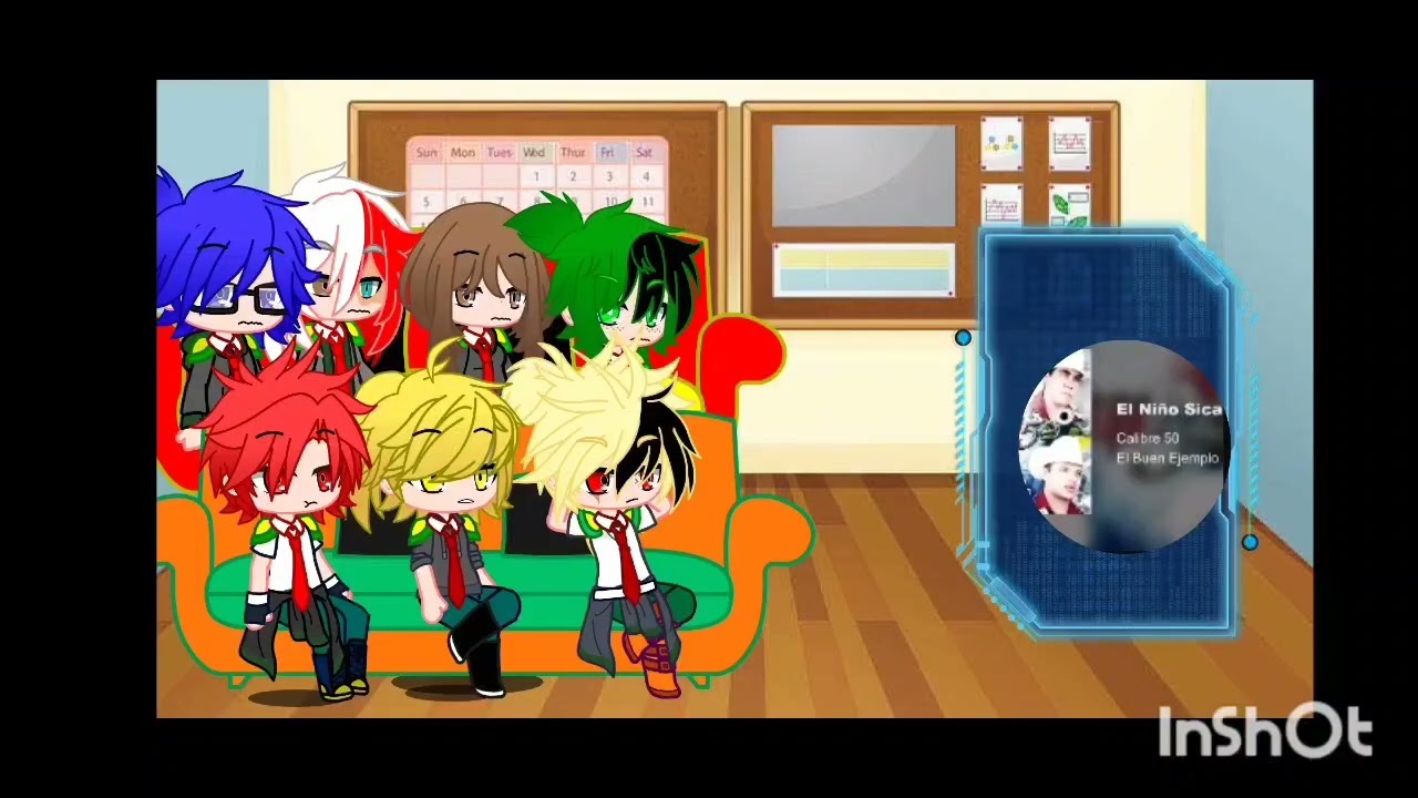 // BNHA// reacción a el niño sicario y otro video más capítulo (1/3)