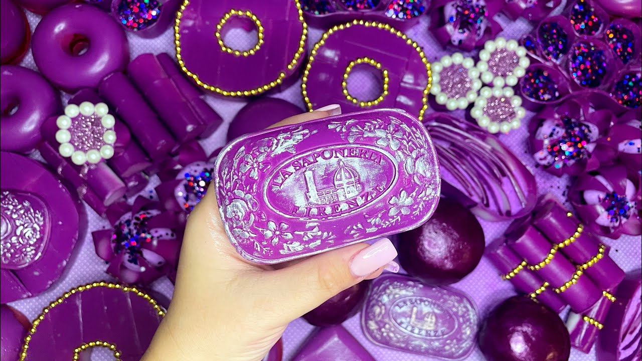 Like ASMR | ODDLY SATISFYING SOAP CRUSHING | help you sleep 😴 asmr soap