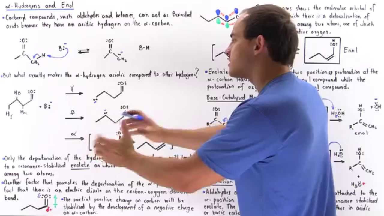 Alpha Hydrogens of Carbonyl Compounds