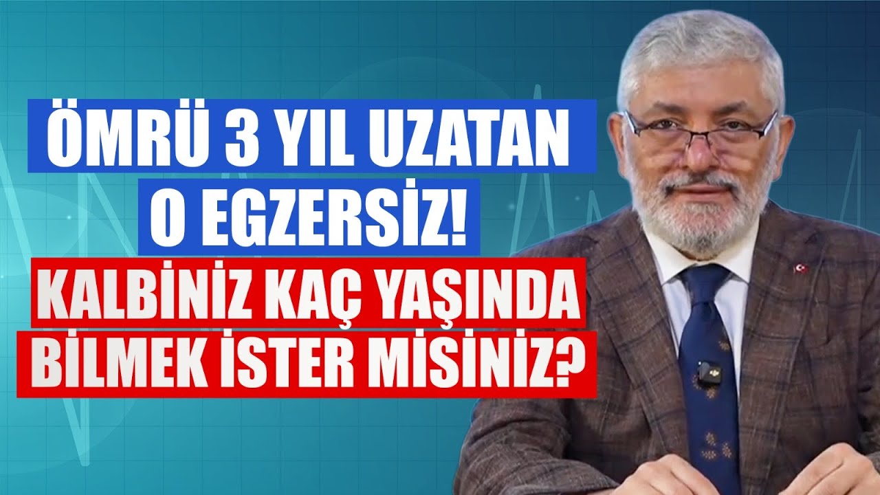 Damar Sertliğini Durdurmak Mümkün! Evde Kalp Yaşı Testi Nasıl Yapılır? | Prof. Dr. Yusuf KALKO