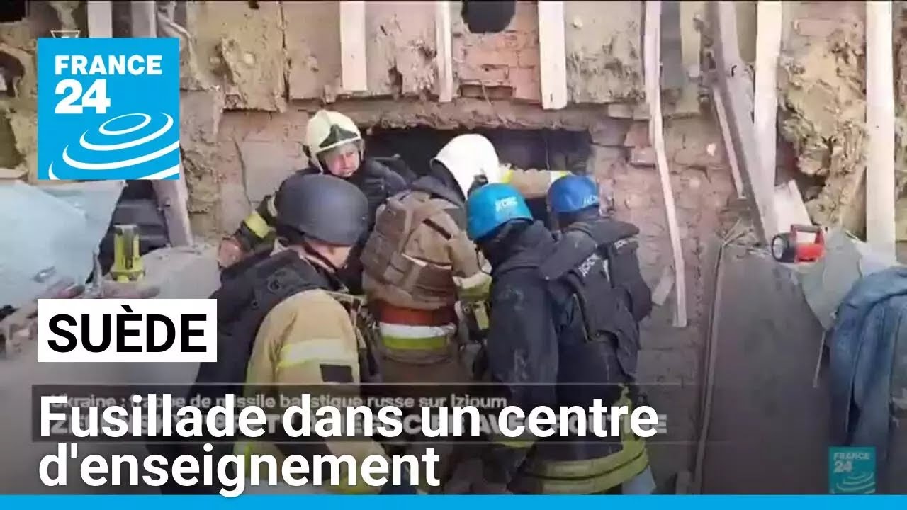 Fusillade dans un centre d'enseignement en Suède : 
