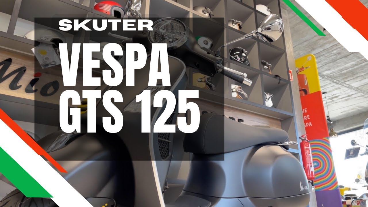 Niezawodna w miejskim zgiełku - Vespa GTS 125