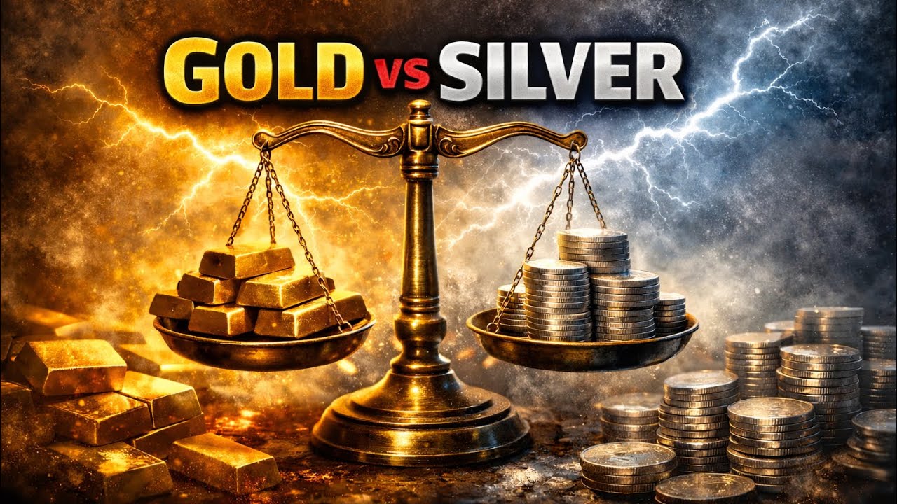 Почему опытные инвесторы следят за соотношением золота и серебра