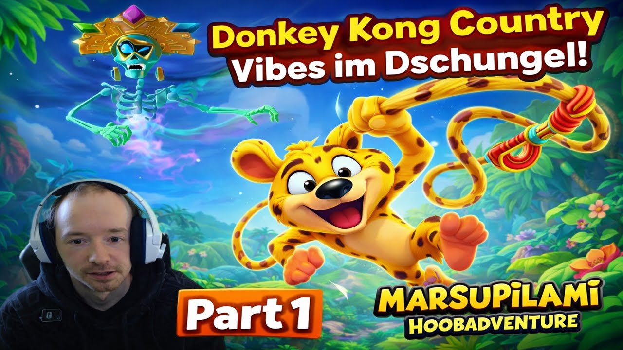 Marsupilami Hoobadventure Part 1 Donkey Kong Country Vibes im Dschungel!