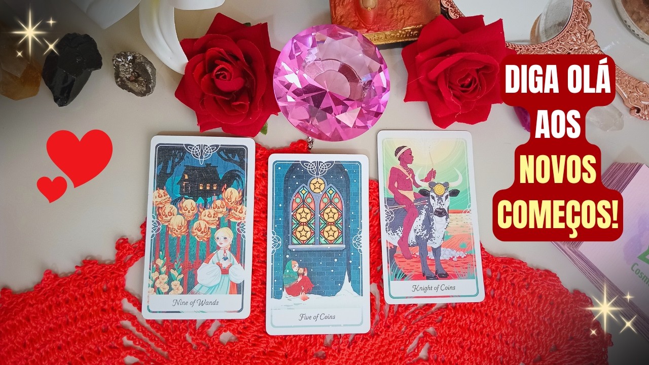 💕 É FORTE: Uma CONVERSA INESPERADA Dará Início a NOVOS CICLOS!