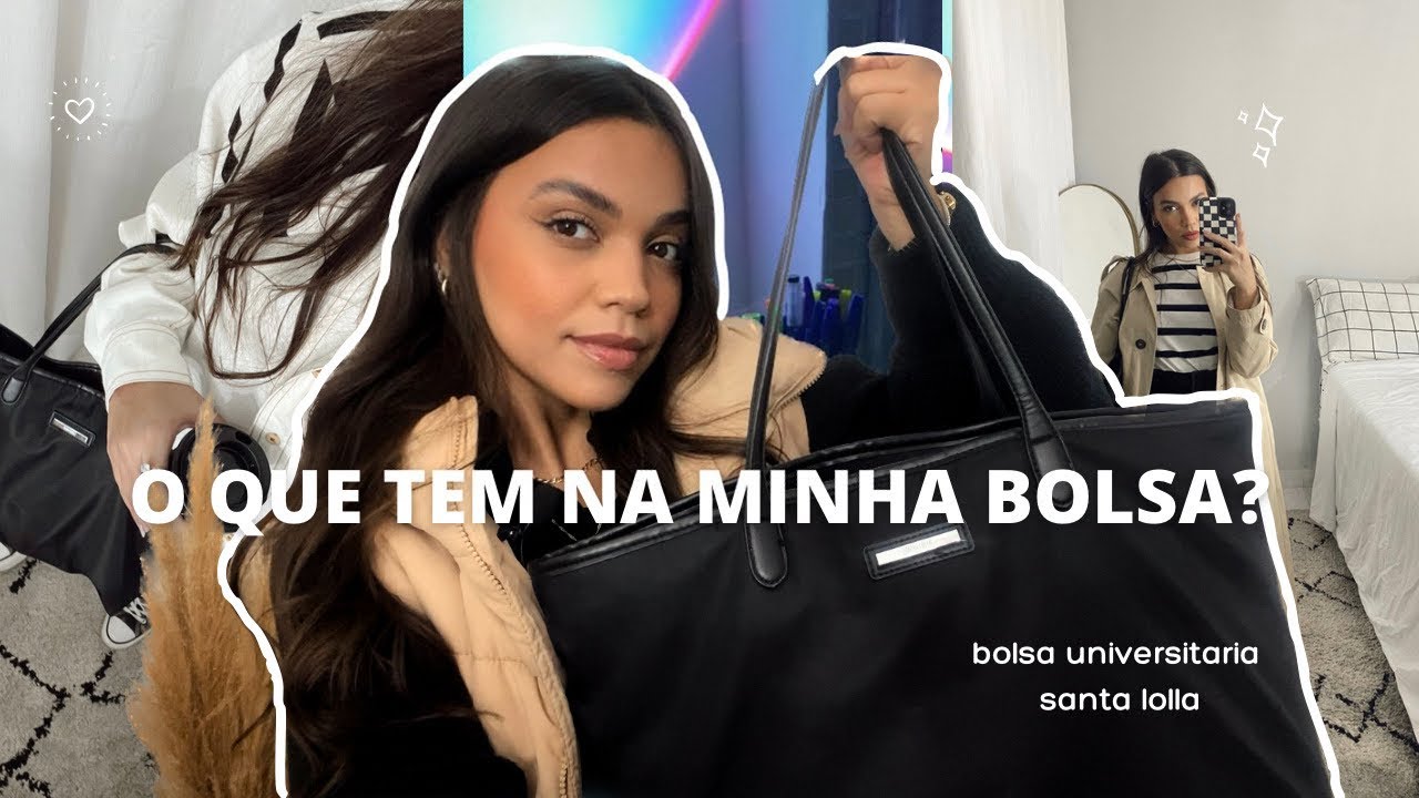 O QUE TEM NA MINHA BOLSA? | mostrei tudo real | Marcely Borges.