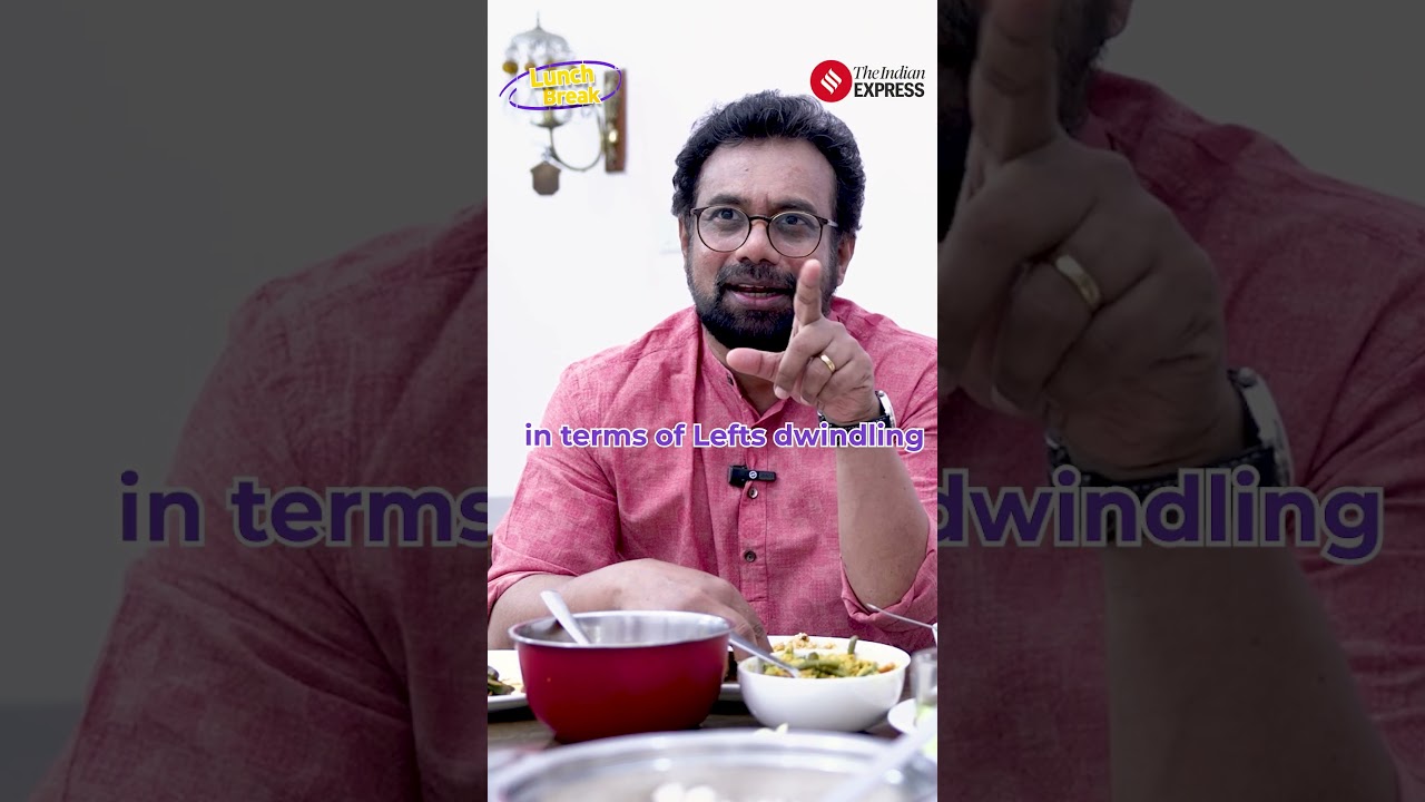 Lunch Break with John Brittas Explains The Meaning of Left Dwindling In India