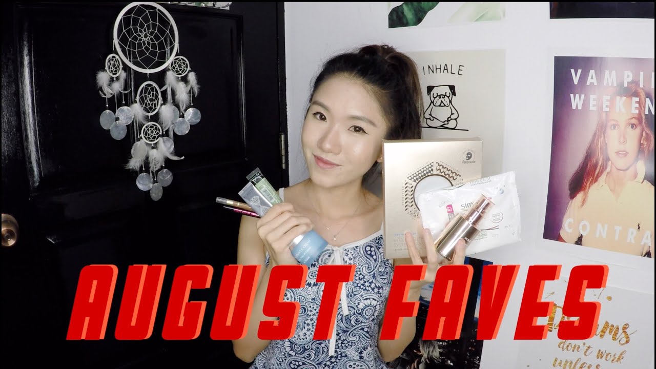 AUGUST FAVORITES // CURRENT BEAUTY FAVORITES
