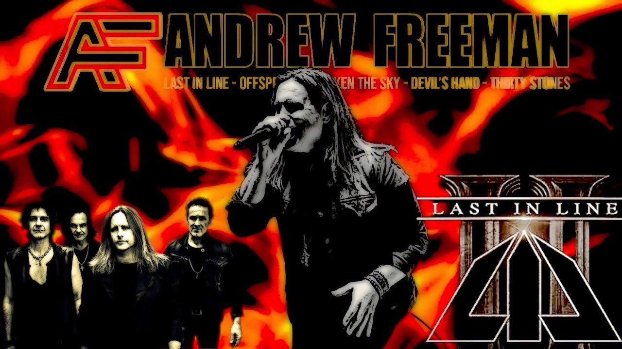 Ep 418 Andrew Freeman of Last In Line on early years, new music & playing live!