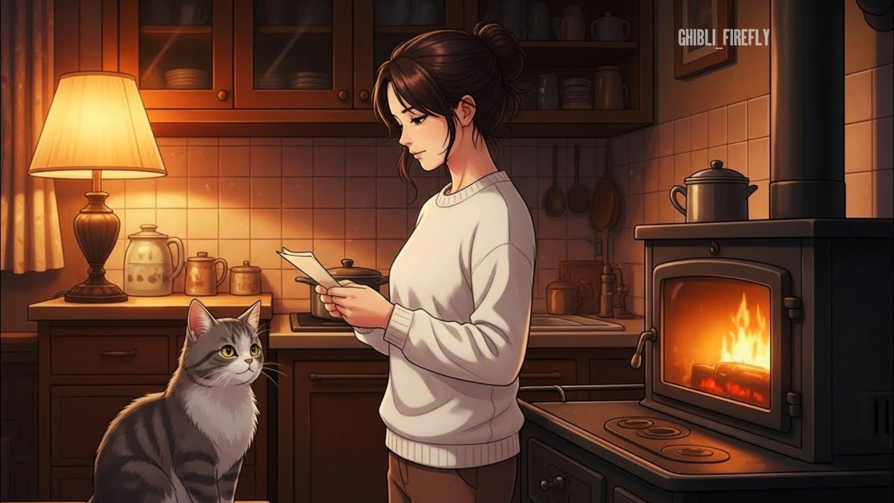 The Wind's Letters 🍃 Ghibli Style Storytelling | Relaxing Anime #ghiblidays