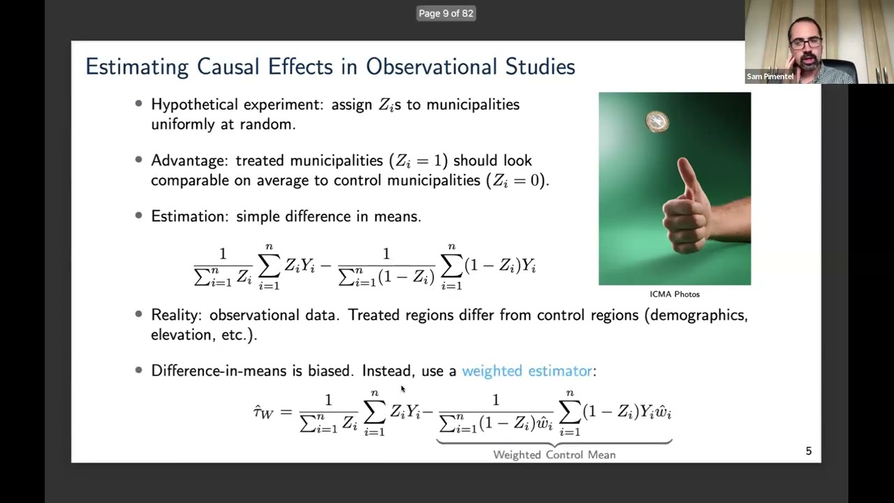Sam Pimentel: Design Sensitivity and Its Implications for Weighted Observational Studies