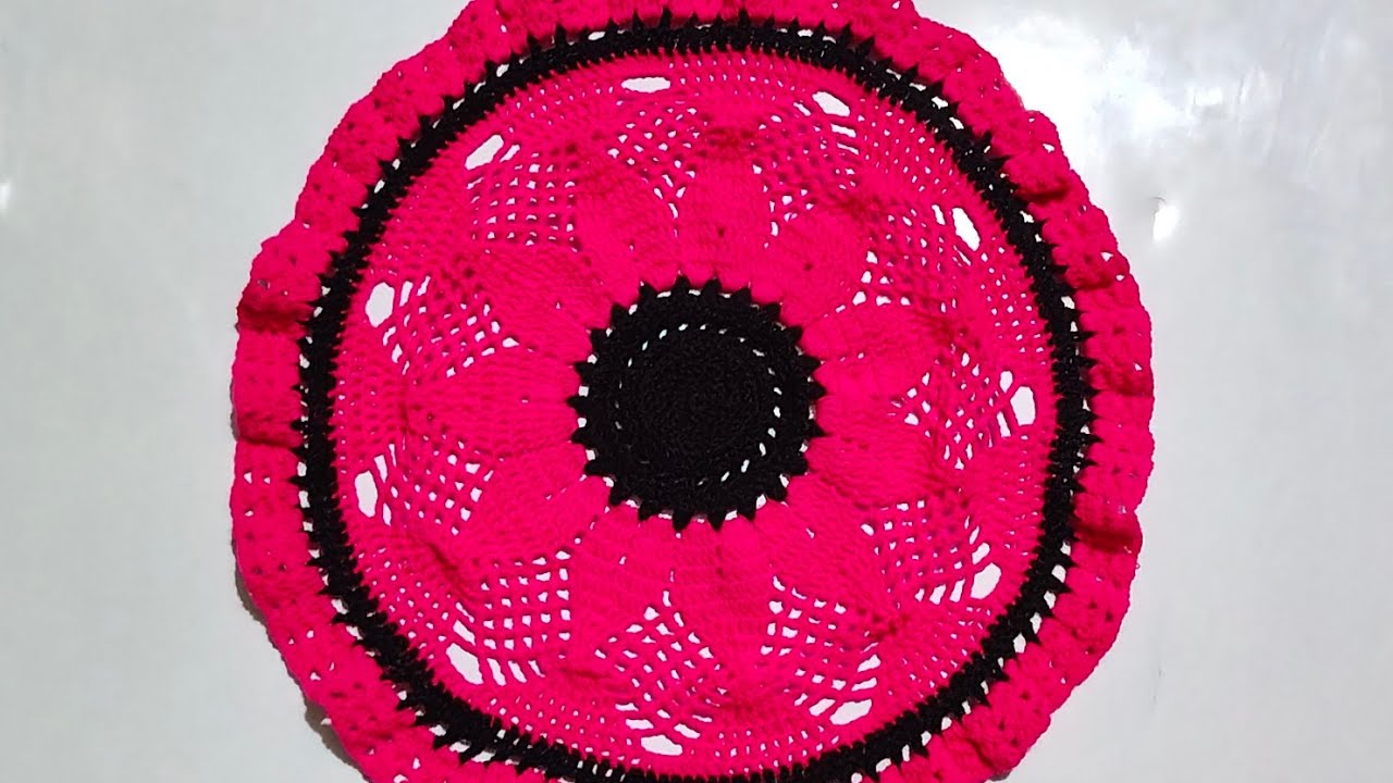 Make  Easy Crochet Table Mats 