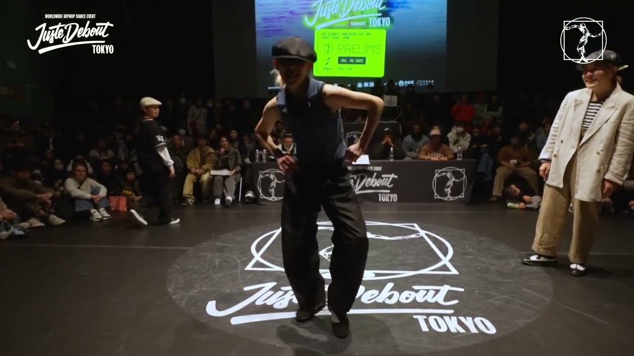 【JUSTE DEBOUT TOKYO 2025】LOCK TOP8 555SOULS VS nene&aRaTa