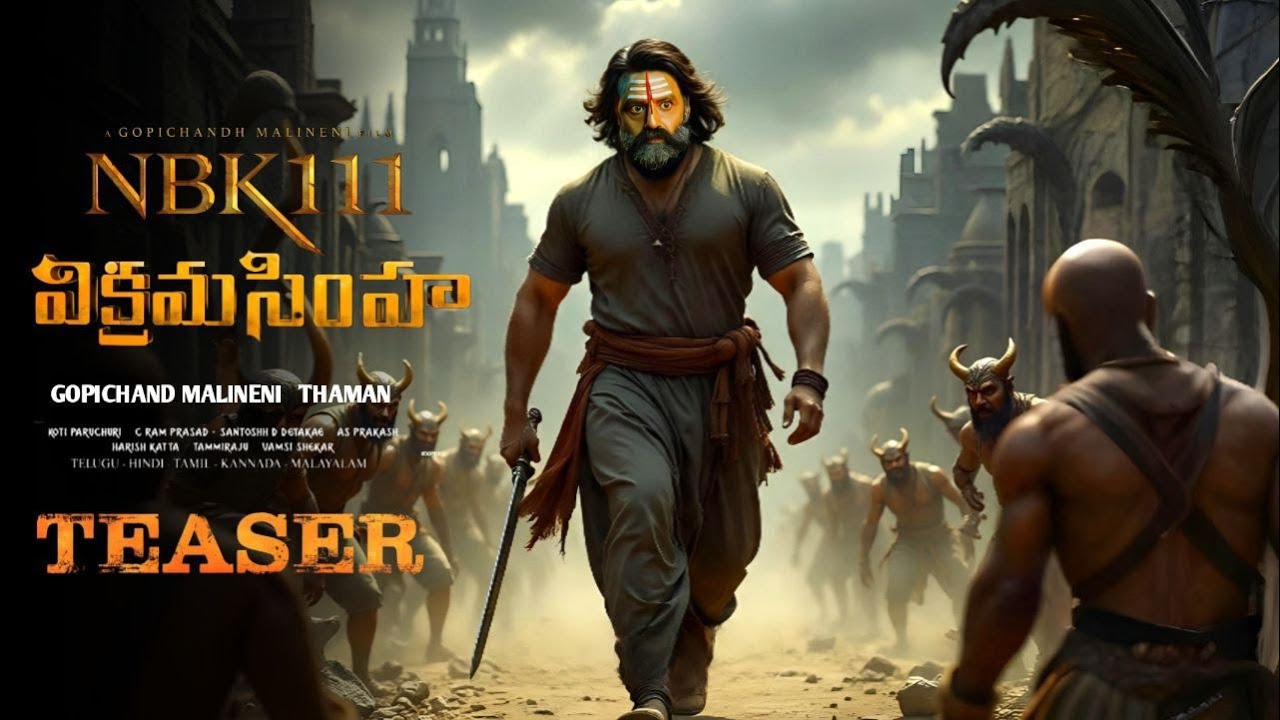 Vikrama Simha - NBK 111 Teaser | Balakrishna| Gopichand Malineni| Nayanatara| NBK 111 Teaser
