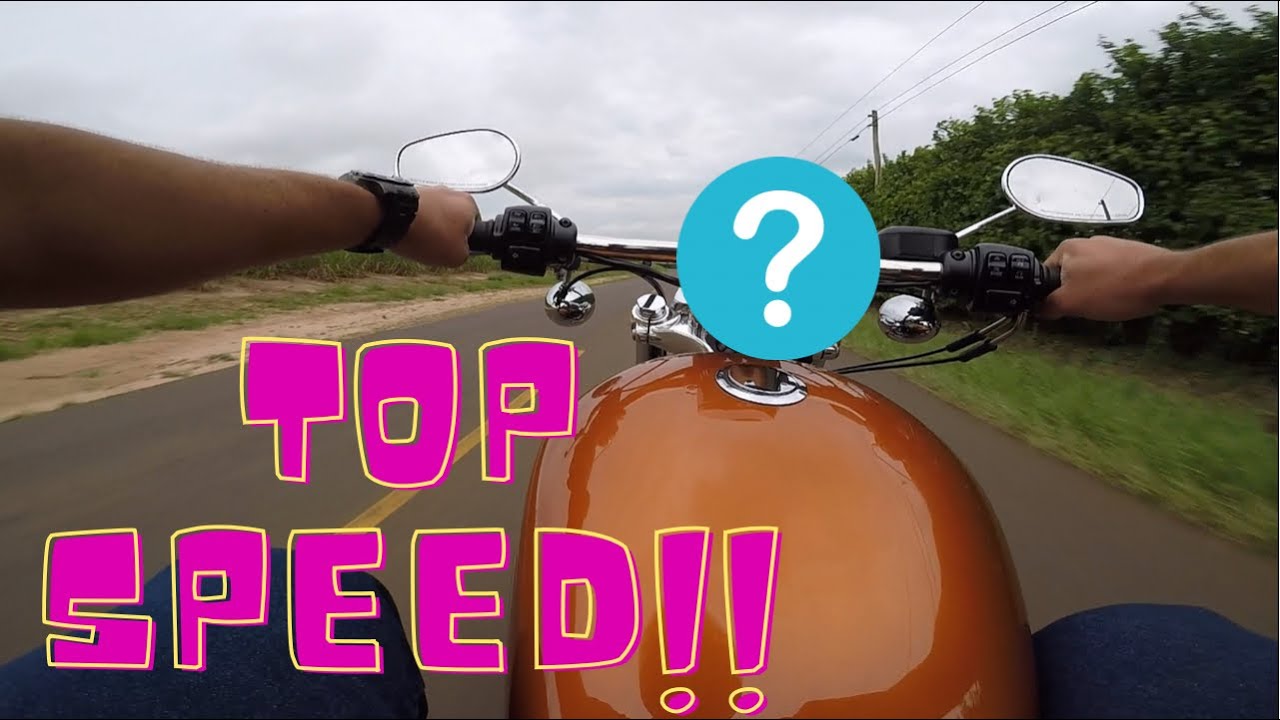 Velocidade Máxima / Top Speed Harley Davidson Sportster 1200.