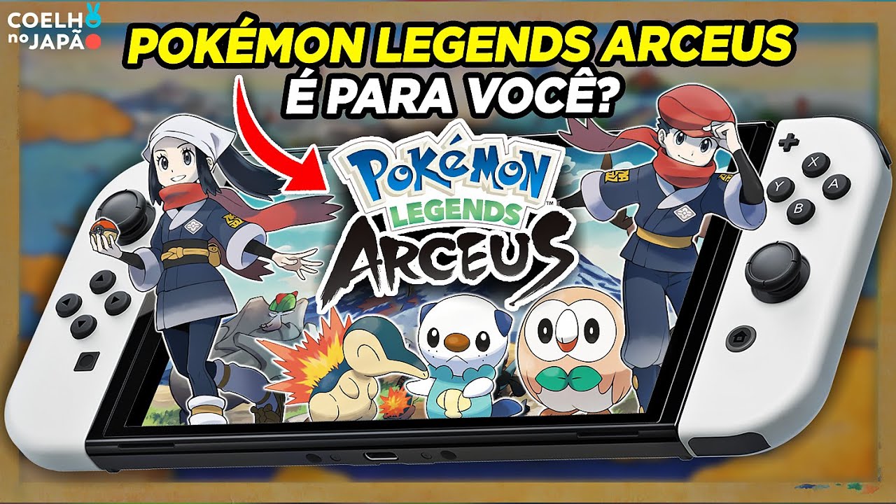 Tudo que você precisa saber antes de comprar Pokémon Legends Arceus no Nintendo Switch