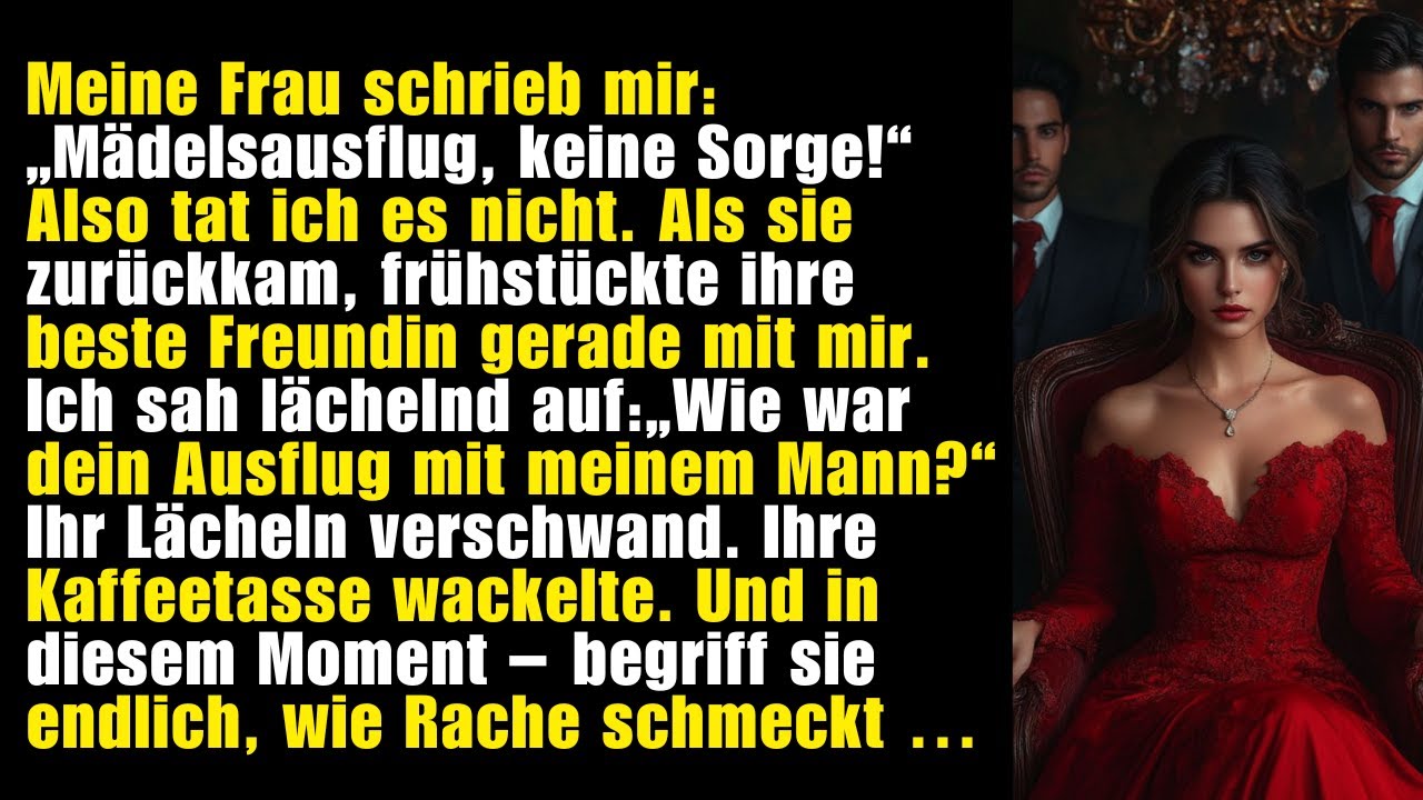 Meine Frau schrieb: „Mädelsausflug, keine Sorge!“ Ihre Freundin erzählte später – die ganze Wahrheit
